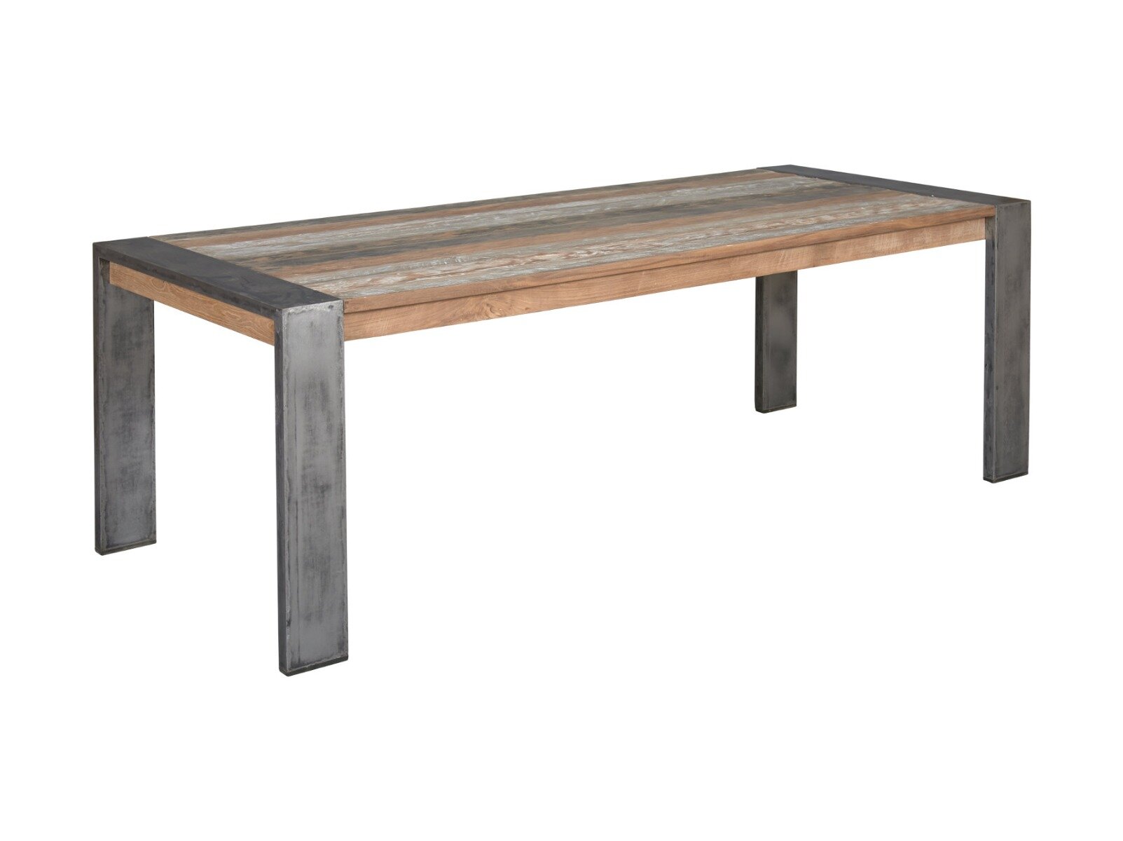 Novara | Teak Eettafel met N poot | Gerecycled Teak | Meerdere Afmetingen - TWR-PF0019-0022
