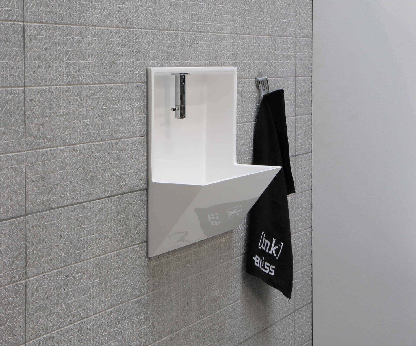Recess Waskom | Polystone Glans Wit | 40x21x40 - SANI-INK3404530