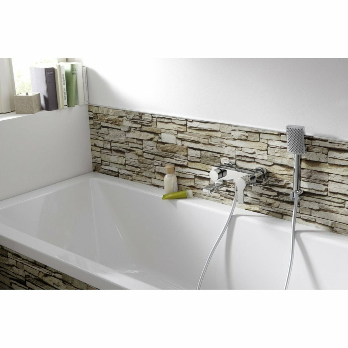 HSK RenoDeco Paneel Aluminium 100x255 cm Natuursteen Champagne