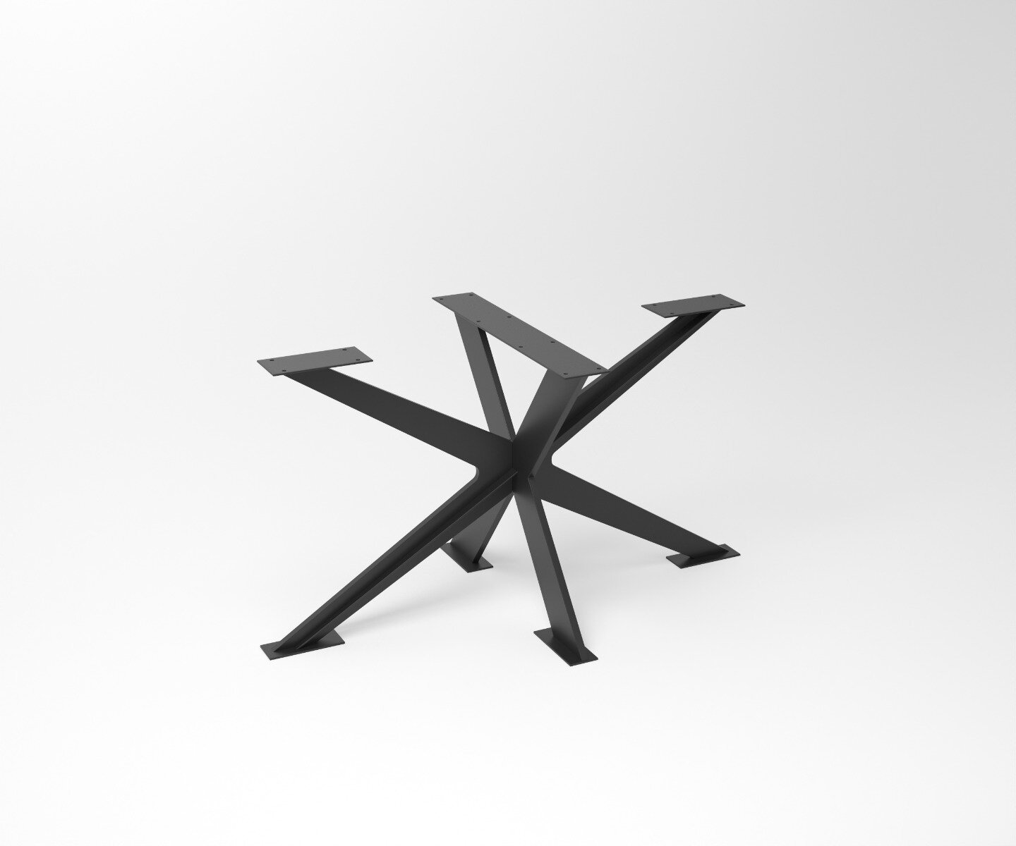 Notenhouten Eettafel Duncan met 2-Rex Frame | Stijlvol & Massief