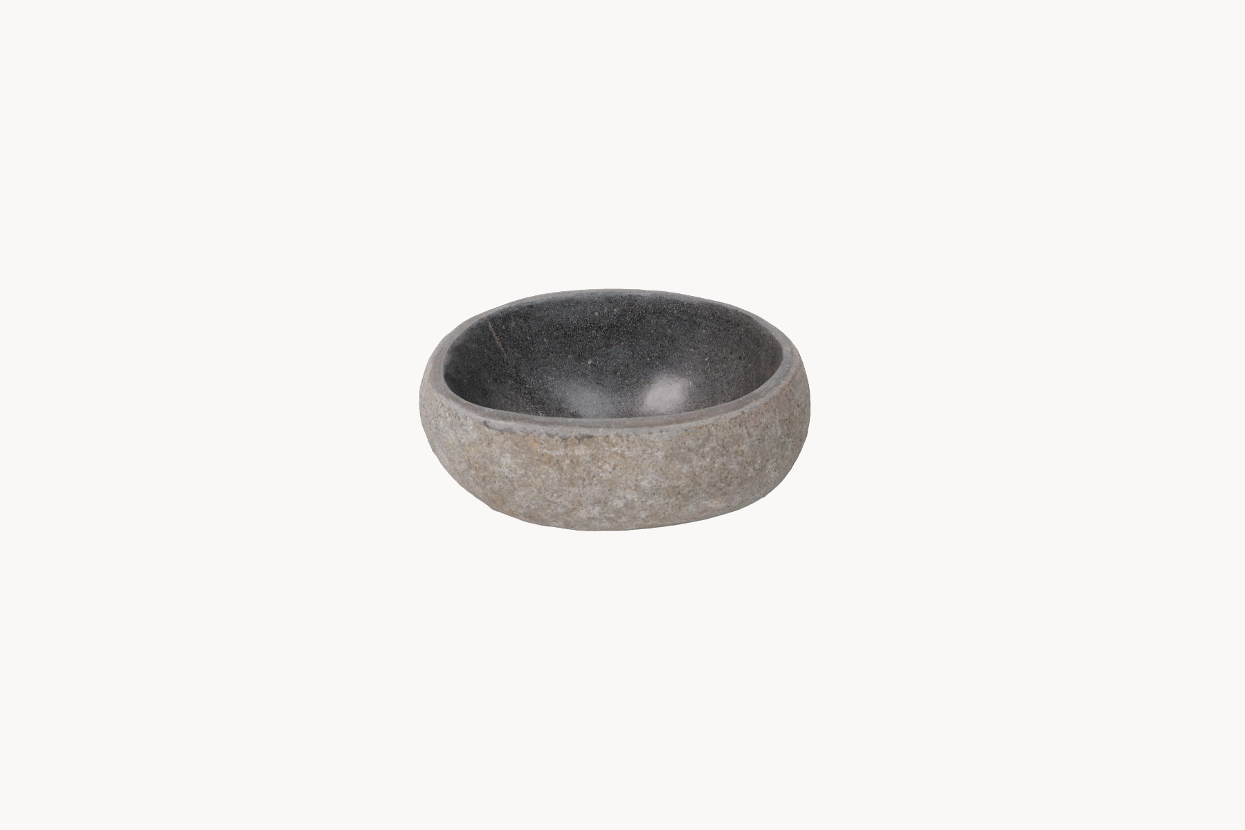 Natuurstenen waskom Teakea 35x27x15 cm - natuurlijk, elegant en functioneel badkamerdesign.






