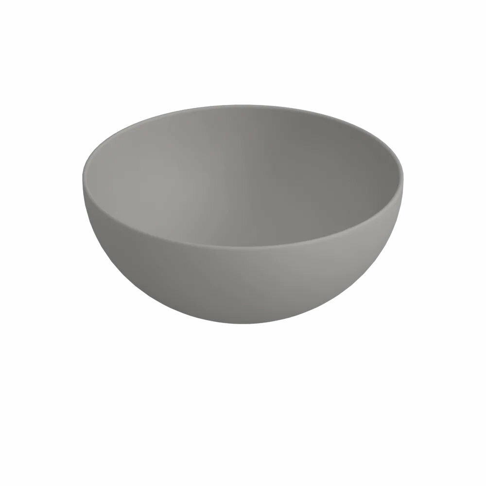 Opzetwastafel rond 40cm - Cement | Blinq Couleur