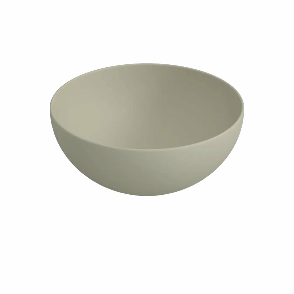 Blinq Couleur opzetwastafel rond 40cm rond - zand
