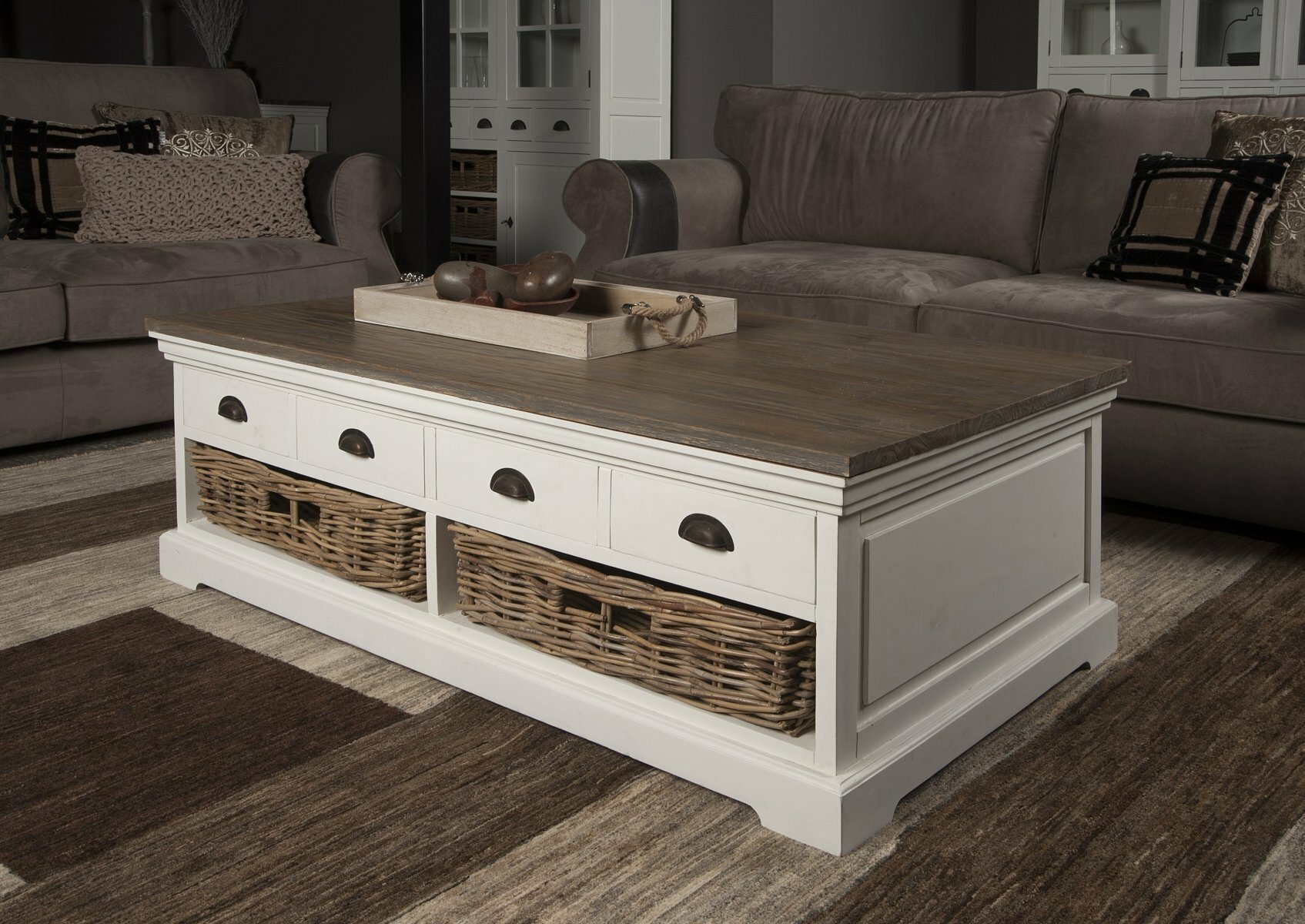 Napoli | Salontafel | 135x75x45 - TWR-EF0026