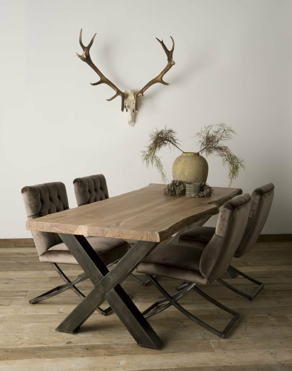 Xabia | Acacia Boomstamtafel 200x100 | 4 dik - TWR-SG0056