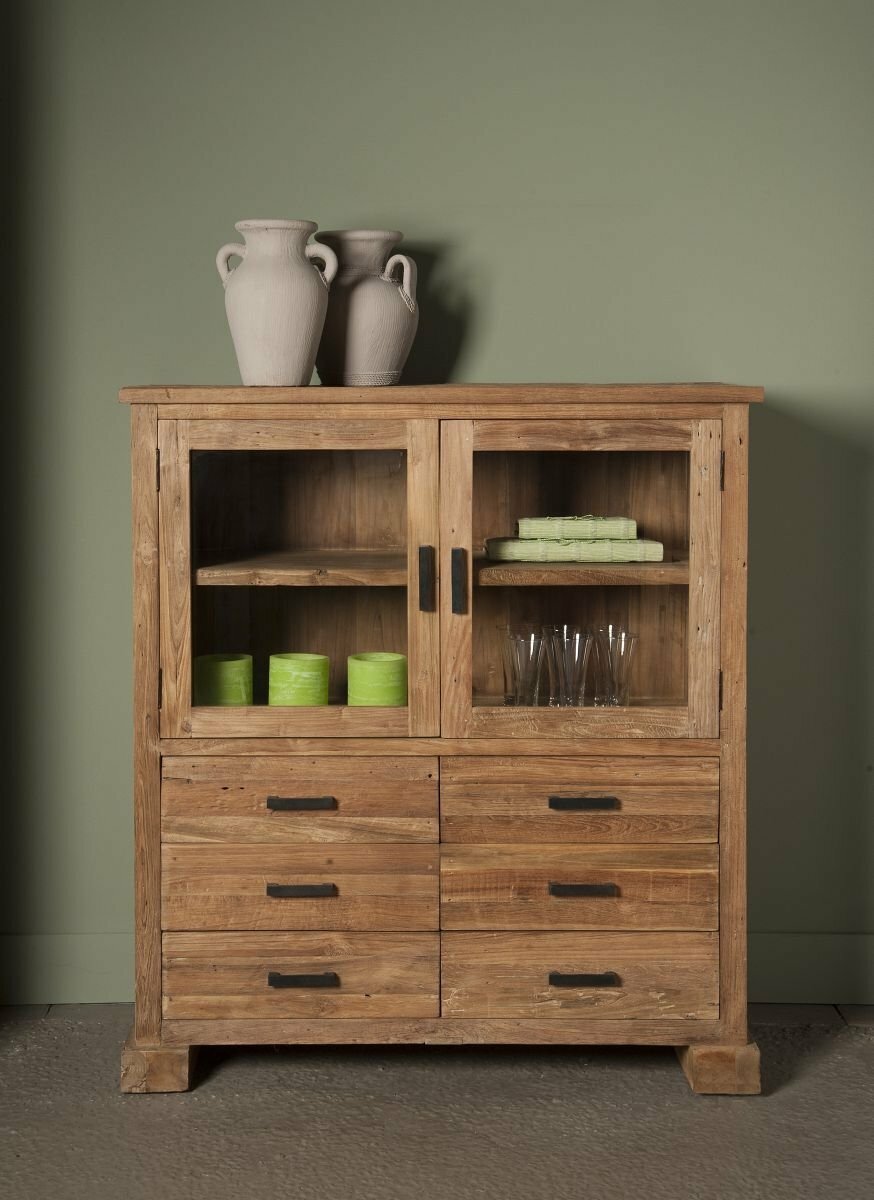 Lorenzo | Teak Kamerkast | 120x45x135 - TWR-SS0852