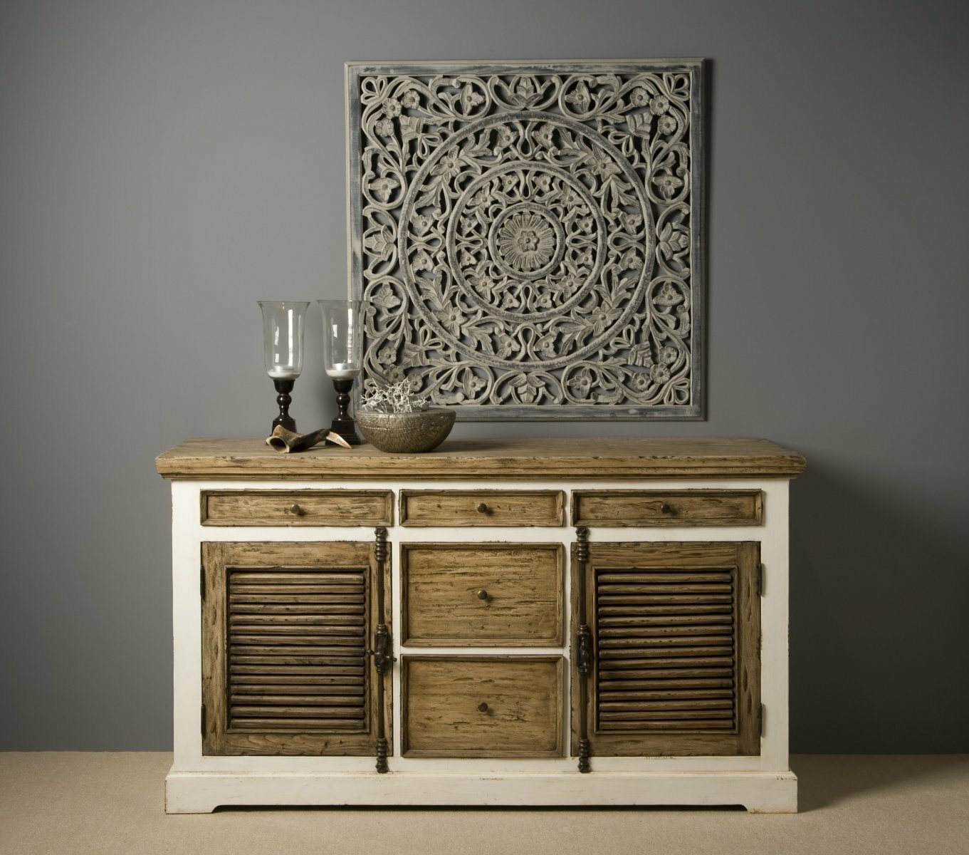 Amanda dressoir 2 deuren / 5 laden | 160x50x90 - TWR-TD0011