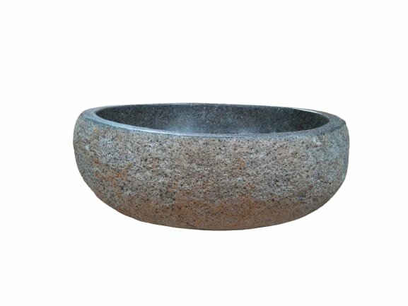 Natuurstenen Waskom Riviersteen 35 x 29 x 15 cm