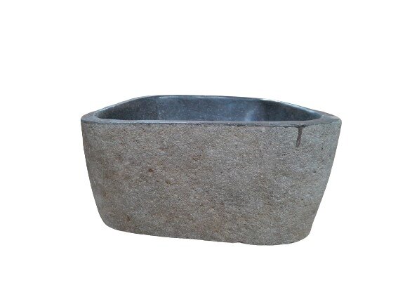 Natuurstenen Waskom Riviersteen 31 x 29 x 15 cm