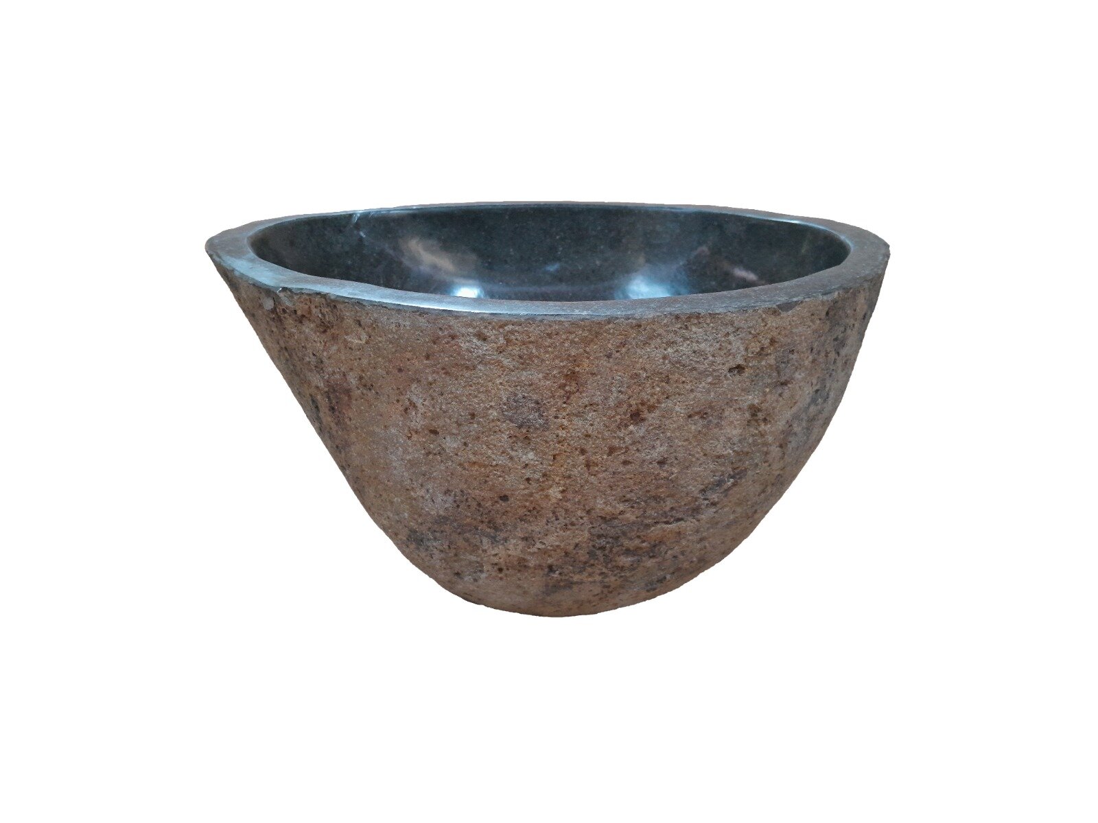 Natuurstenen Waskom Riviersteen 33 x 27 x 16 cm