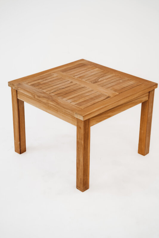 Teak Bijzettafel Tuin 60 x 60 x 45 