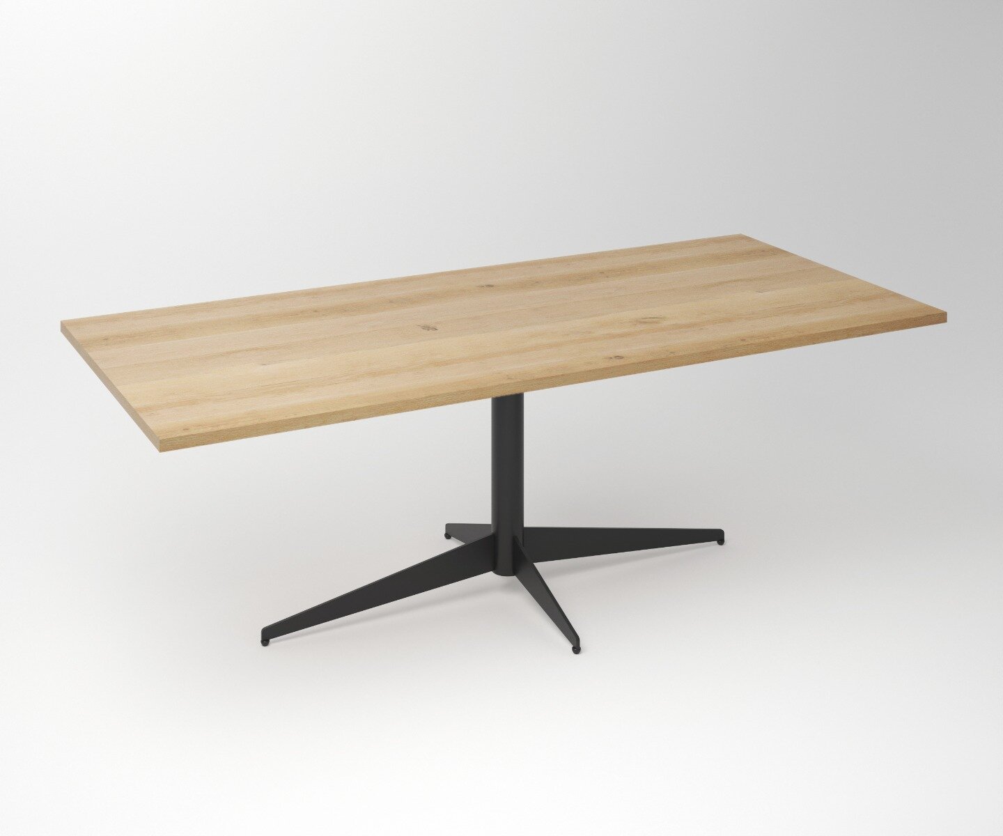 Eiken Tafel 3 cm Tafelblad | Hercules Frame