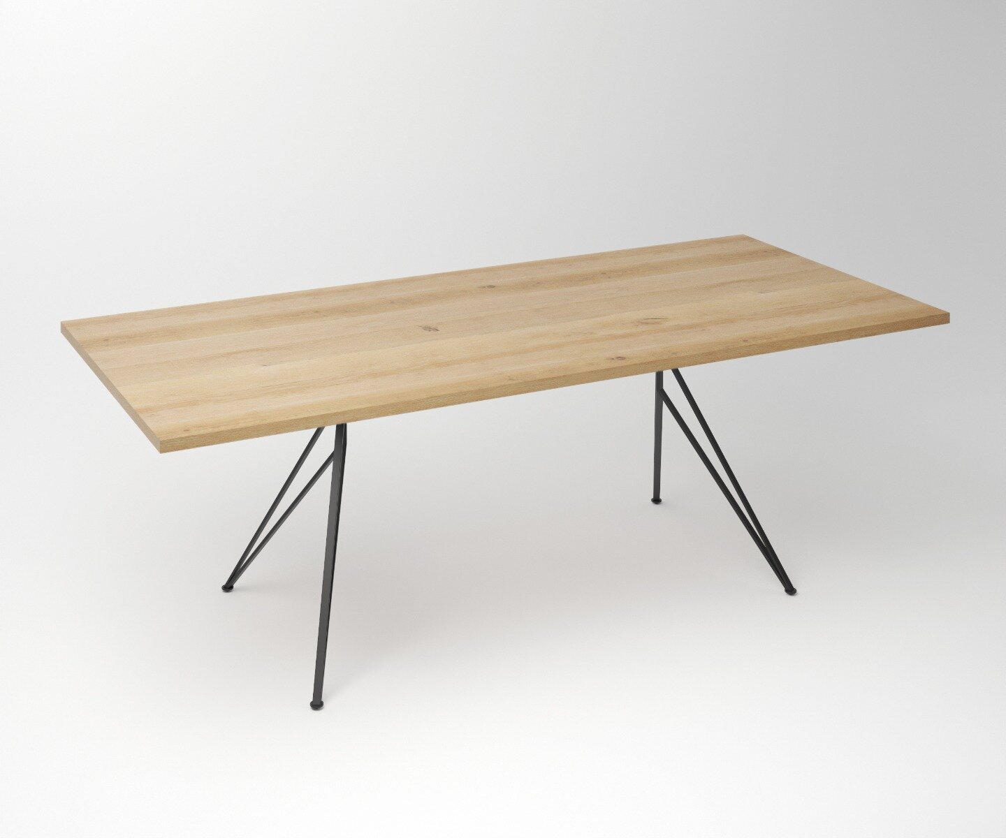 Eiken Tafel 3 cm Tafelblad | Fantasy Butterfly Frame - Teakea.nl