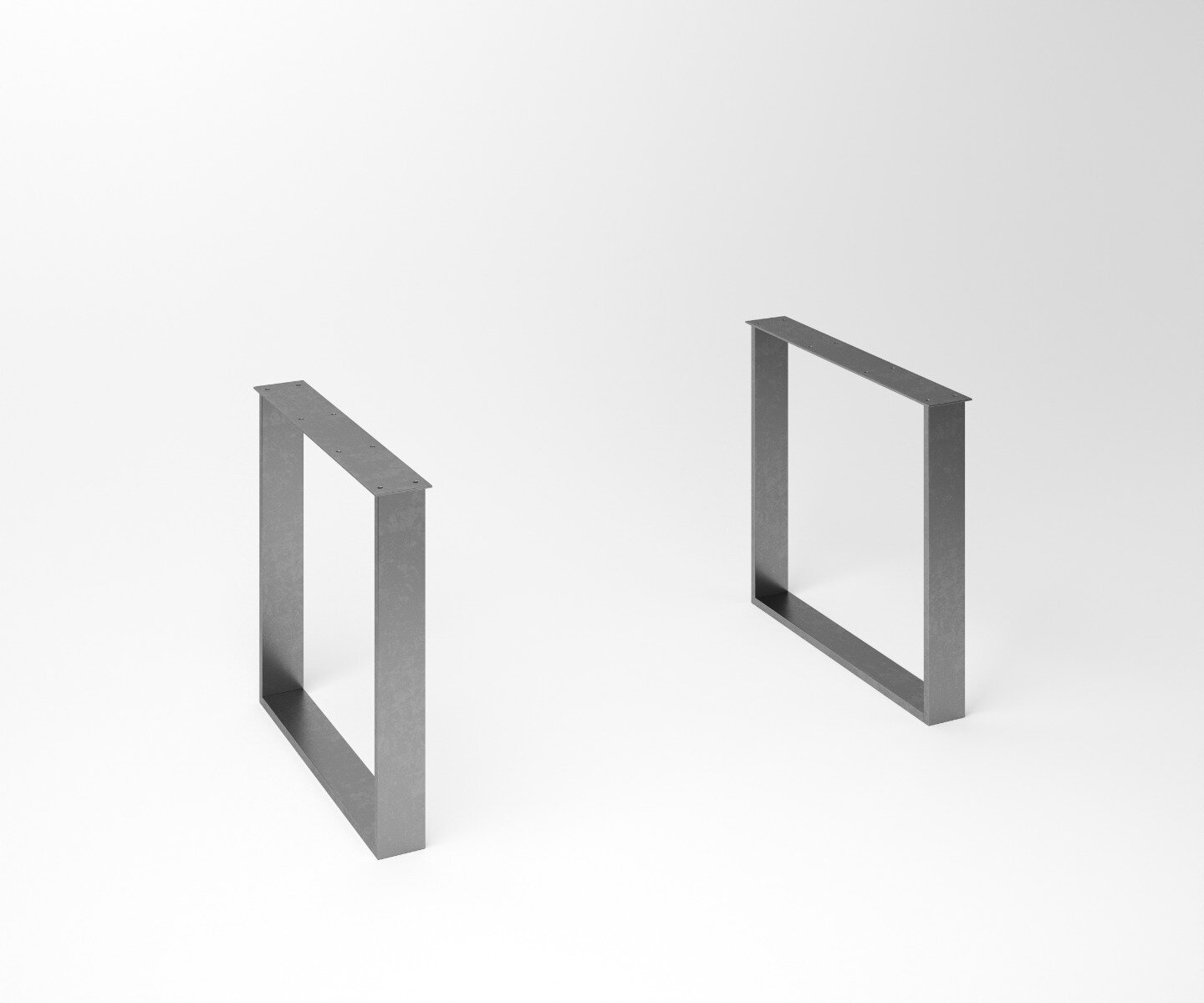 Notenhouten eettafel Duncan | 2-U Exclusive Stainless Steel Frame