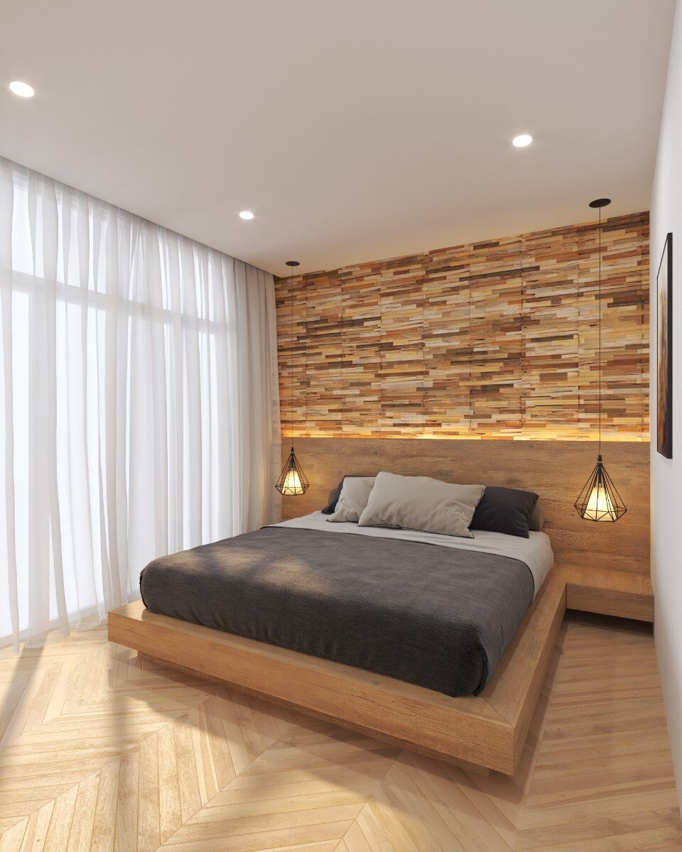 Teak Plakhout | Rustiek Teak Houten 3D Wandpaneel | 55 x 20 x 2