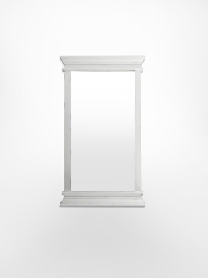 Witte Wandspiegel | Verticaal | 70x6.5x120 - NS-HALIFAX-P71