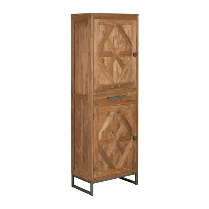 Mascio Cabinet 2 deurs - 1 lade |  65x40x195 - TWR-KL0222