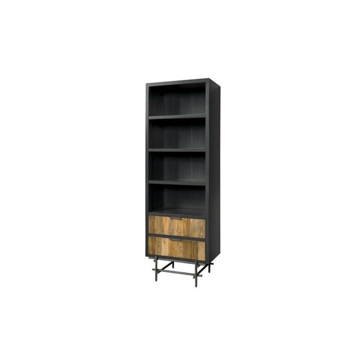 Pesaro Boekenkast | 2 Laden | 65x44x199 - TWR-NA0125