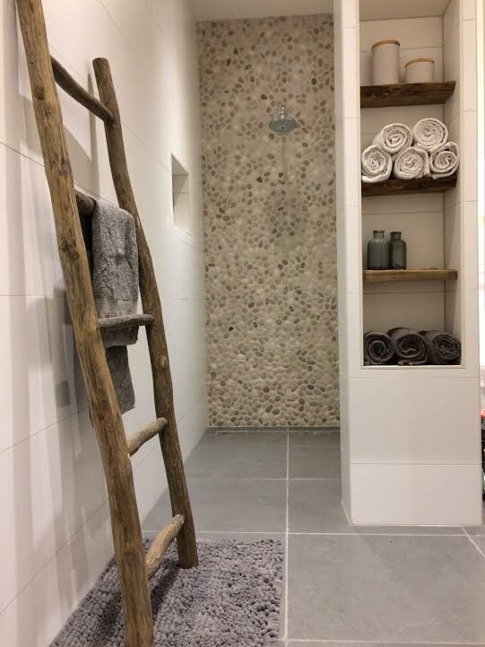 Autorisatie Corroderen rand Houten decoratie ladder | Rustiek Bruin | 50x5x175