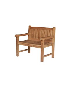 Balmoral Teak Tuinbank | 100 breed - DEVI-TB-BALMORAL-100