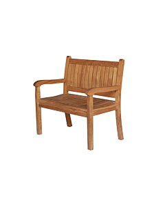 Teakea Beaufort -Teakhouten Tuinbank 2 Persoons -100x57x97  - DEVI-TB-BEAUFORT-100