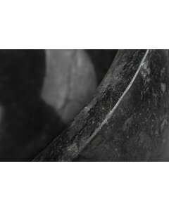 Nero Mini | Marmeren fontein waskom zwart | 25x12.5 - SBP-FP-BLACK-25