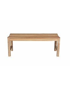 Slater | Teak Tennisbank - 130x46x45 - DEVI-TB-SLATER-130
