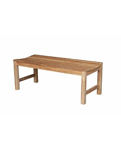 Slater | Teak Tennisbank - 120x46x45 - DEVI-TB-SLATER-120