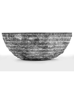 Mountain | Zwart Marmeren Waskom | 40x15 - MOUNTAIN-BLACK