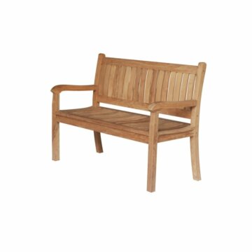 Beaufort Teak Tuinbank -130 cm breed | Twee Persoons Bank
