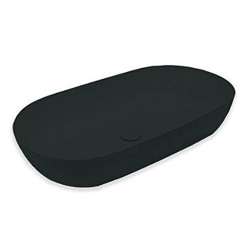 Blinq Couleur opzetwastafel 75x38x15cm - Schoolbord