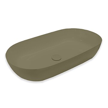 Blinq Couleur opzetwastafel 75x38x15cm - Woud
