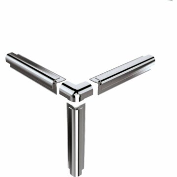 Schluter RenoDeco tegelprofiel chroom-look - 93000641