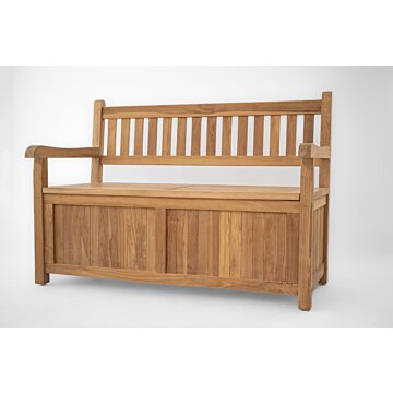 Teak Kussenbank Windsor | 150 breed | 3 Persoons Tuinbank - SB036