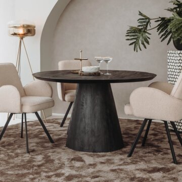 Premana Eetkamertafel | 150 x 150 x 77 (H) CM