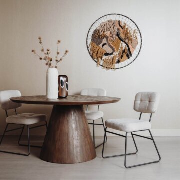 Premana Eetkamertafel | 130 x 130 x 77 (H) CM