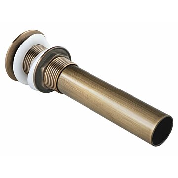 Pop-up Afvoerplug vlak - zonder overloop - Messing - 1 1/4 Inch - XR-8417