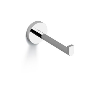 Clou - Flat Toiletrolhouder, Recht, Zonder Klep, Chroom