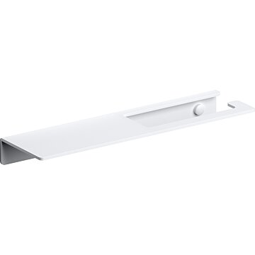 Clou - Fold Toiletrolhouder Met Planchet, Mat Wit