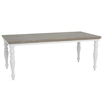 Fleur Eettafel | Antraciet | 200x100x78 - TWR-DD1026C