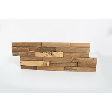 Teak plakhout | Rustiek | 18x49.5x2 - DEV-WC-RN