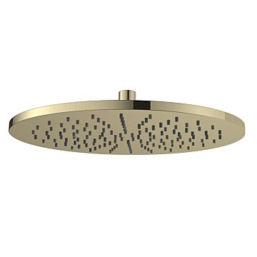 Regn hoofddouche rond Geborsteld goud