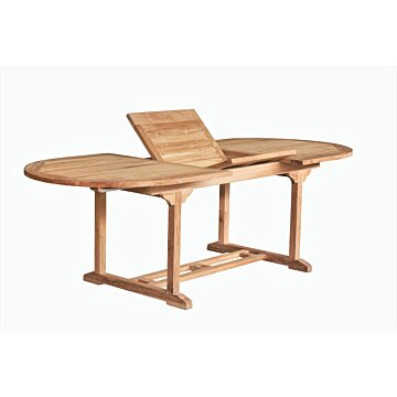 Uitschuifbare Tuintafel Teakhout | Rechthoekig | 180-240x100x75 - ST008