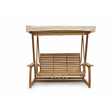 Teak Schommelbank | 3 a 4 zits 150 breed  - SB 044 - 150