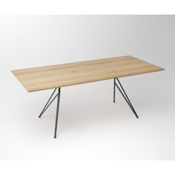 Eikenhouten tafel Facet | Fantasie Vlinder Frame