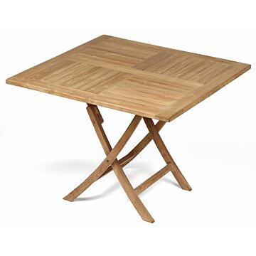 Teak Tuintafel inklapbaar | 120 x 120 x 75