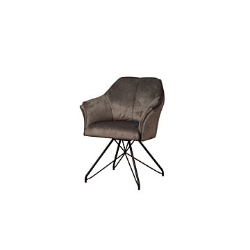 Fano armchair | 60x68x82 | Bruin - TWR-Fano-ac-HU0015