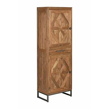 Mascio Cabinet 2 deurs - 1 lade |  65x40x195