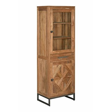 Mascio Cabinet 2 deurs - 1 lade | 65x40x195