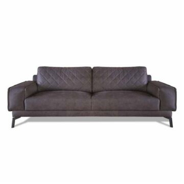 Manhattan is een strakke, elegante bank met een Scandinavisch design. Door de combinatie met de industriële poot van massief metaal is Manhatten de trend van dit moment!   